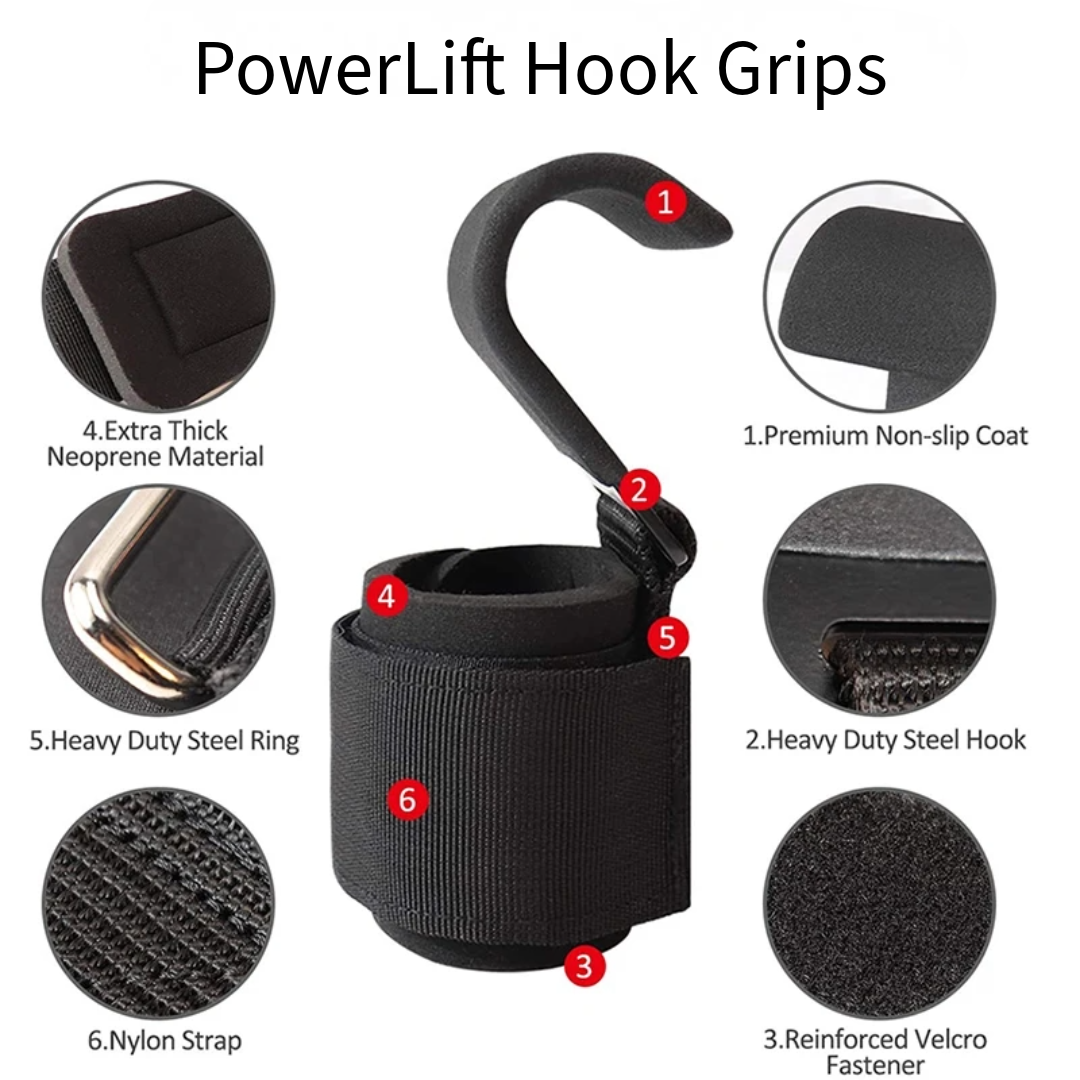 Power Lift Hook Grips